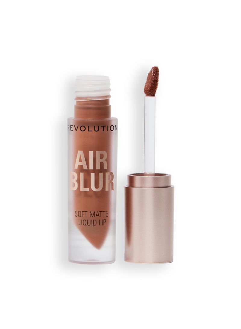 REVOLUTION Air Blur Matte Liquid Lipstick Fawn - Image 2